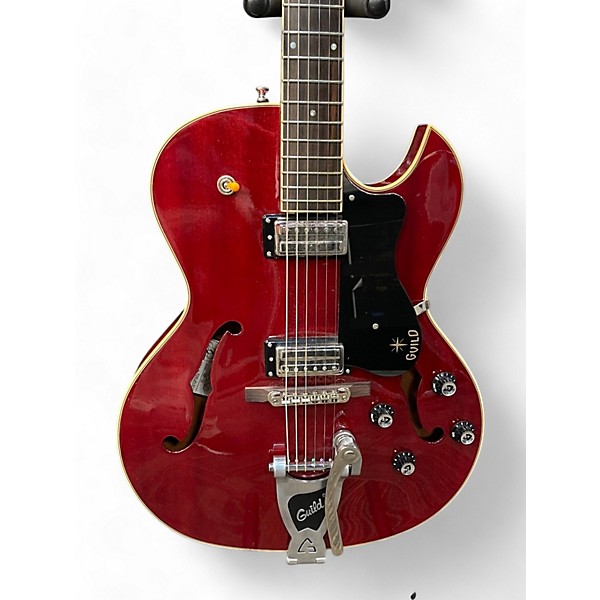 Used Guild SF III Wine Red Hollow Body Electric Guitar
