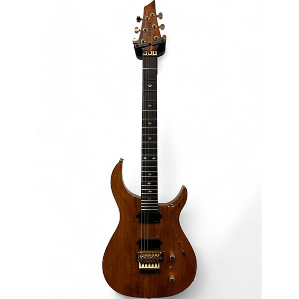 Used KIESEL CRESCENT Natural Solid Body Electric Guitar