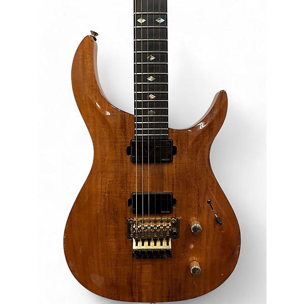 Used KIESEL CRESCENT Natural Solid Body Electric Guitar