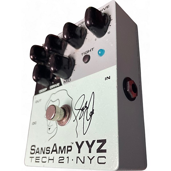 Used Tech 21 sansamp yyz Bass Effect Pedal