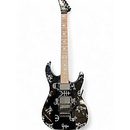 Used ESP KIRK HAMMETT DEMONOLOGY Black Solid Body Electric Guitar