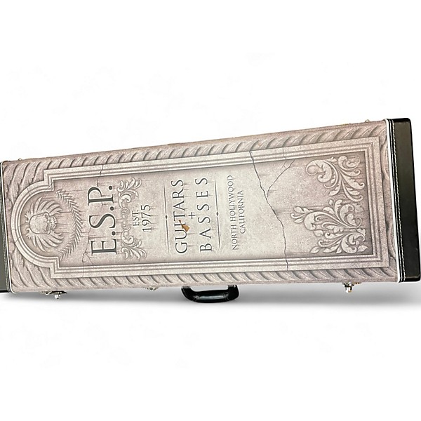 Used ESP KIRK HAMMETT DEMONOLOGY Black Solid Body Electric Guitar