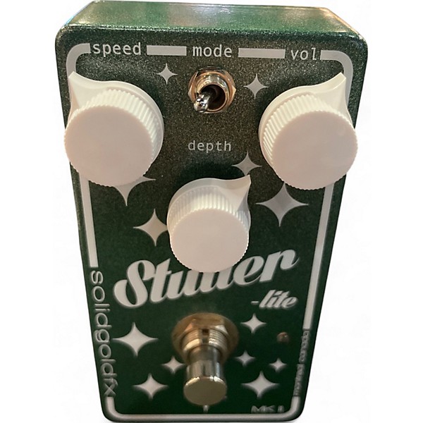 Used SolidGoldFX stutter-lite Effect Pedal