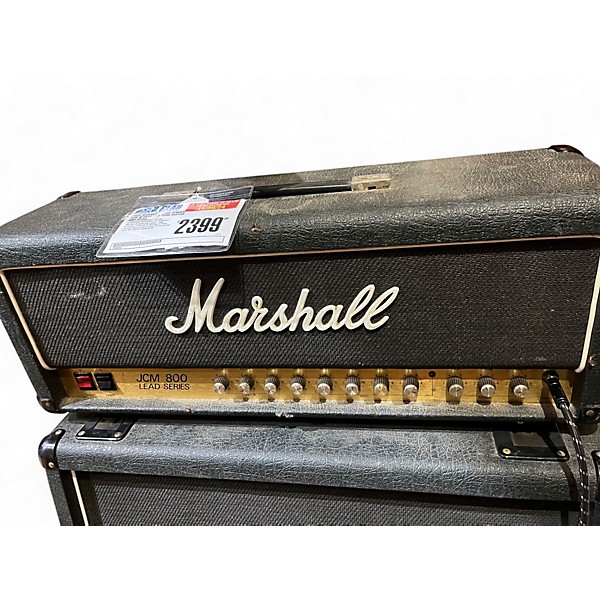 Used Marshall 2205 JCM800 50W W/4x12 CAB Tube Guitar Amp Head