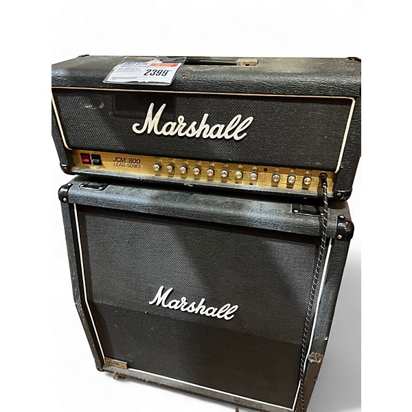 Used Marshall 2205 JCM800 50W W/4x12 CAB Tube Guitar Amp Head