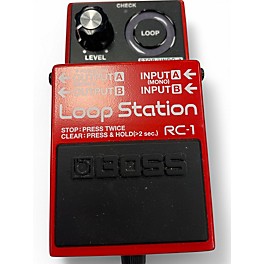 Used BOSS RC5 loop station Pedal