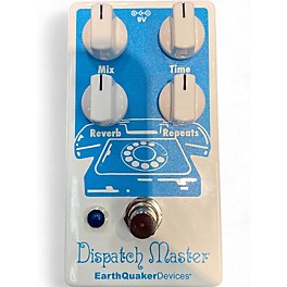 Used EarthQuaker Devices Dispatch Master Delay and Reverb Effect Pedal