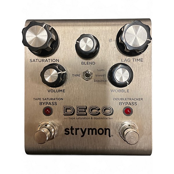 Used Strymon Deco Tape Saturation and Doubletracker Delay Effect Pedal