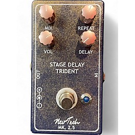 Used Nev Tech Used Nev Tech Stage Delay Trident Effect Pedal