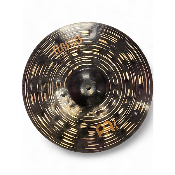 Used MEINL 14in Byzance Dark Hi Hat Pair Cymbal