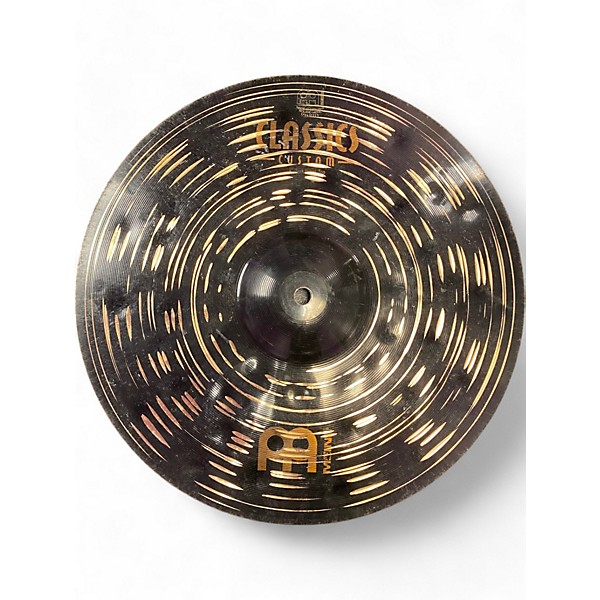 Used MEINL 14in Byzance Dark Hi Hat Pair Cymbal