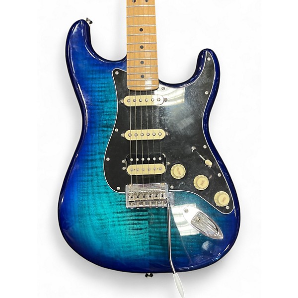 Used Fender Used Fender Player Plus Stratocaster HSS Blue Sunburst Solid Body Electric Guitar