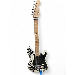 Used EVH Used EVH 78 ERUPTION Black and White Solid Body Electric Guitar