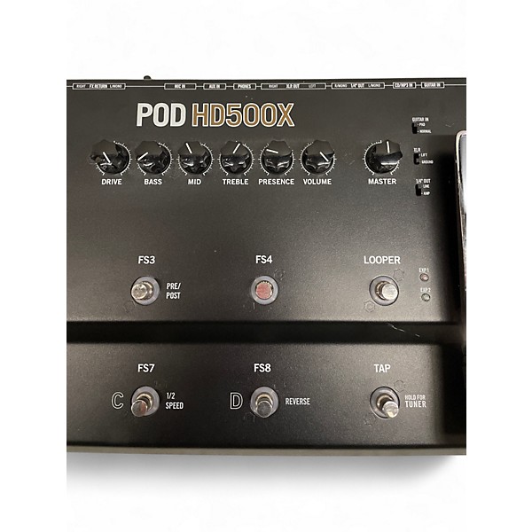 Used Line 6 Pod HD500X Amp Modeler Effect Processor