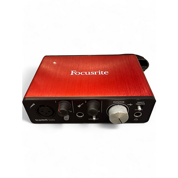 Used Focusrite Used Focusrite Scarlett Solo Gen 2 Audio Interface