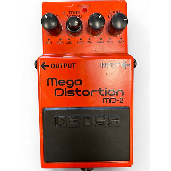 Used BOSS Used BOSS MD2 Mega Distortion Effect Pedal