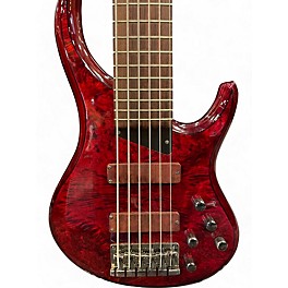 Used MTD KINGSTON KZ Red Electric Bass Guitar