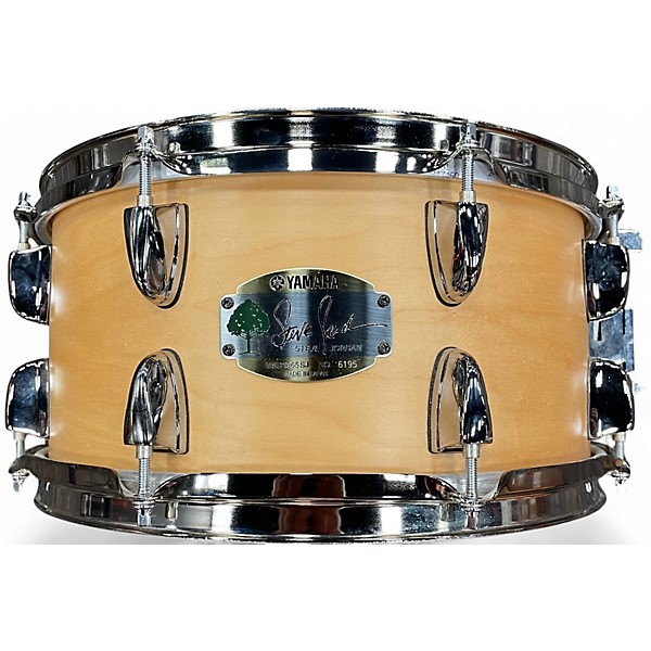 Used Yamaha 6.5X13 Steve Jordan Snare Natural Satin Drum