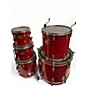 Used Slingerland 5 Piece SPIRIT Red Drum Kit thumbnail