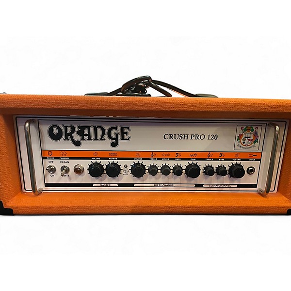 Used Orange Amplifiers Used Orange Amplifiers CR120H Crush Pro 120W Solid State Guitar Amp Head