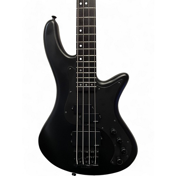 Used Schecter Guitar Research Used Schecter Guitar Research Stiletto Stealth 4 Black Electric Bass Guitar