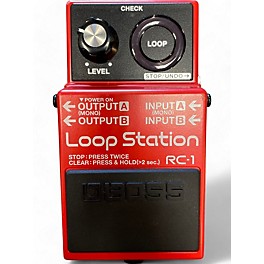 Used BOSS Used BOSS RC1 Loop Station Pedal