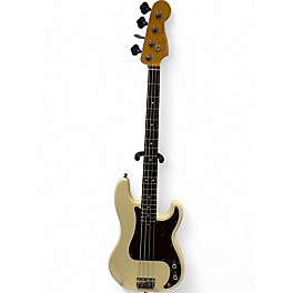 Used Fender American Professional II Precision Bass Olympic White Electric Bass Guitar