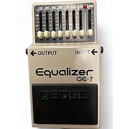 Used Yamaha Used BOSS GE7 Equalizer Pedal