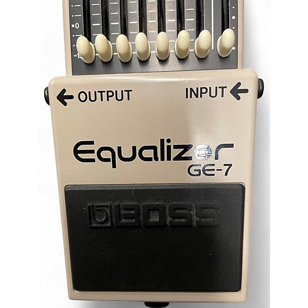 Used Used BOSS GE7 Equalizer Pedal