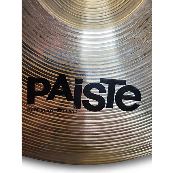 Used Paiste Used Paiste Signature Fast Crash Cymbal