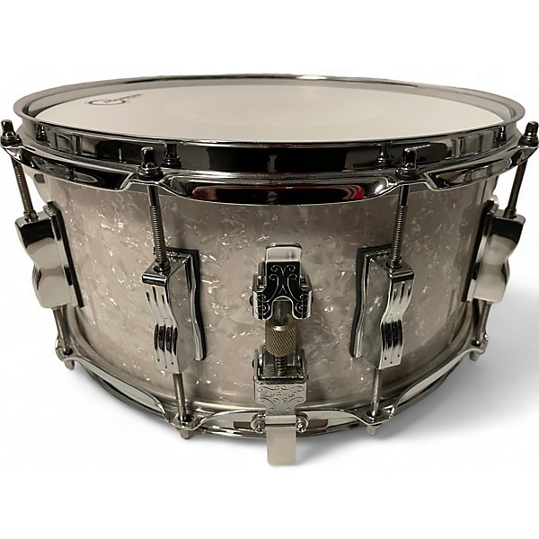 Used Ludwig Used Ludwig CLASSIC MAPLE WHITE MARINE PEARL Drum