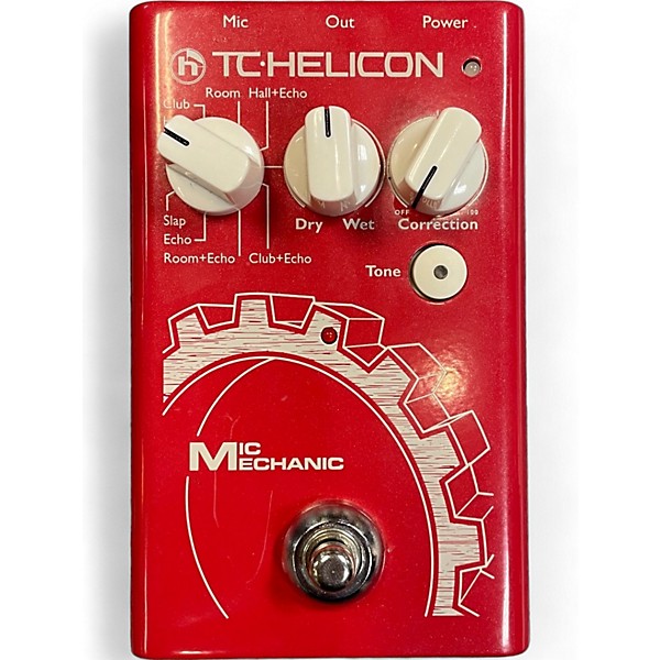 Used TC Helicon Used TC Helicon Mic Mechanic Effect Pedal