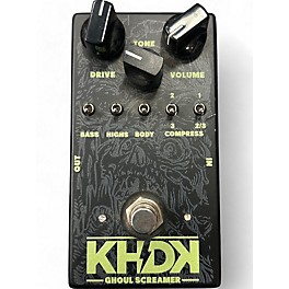 Used KHDK GHOUL SCREAMER Effect Pedal