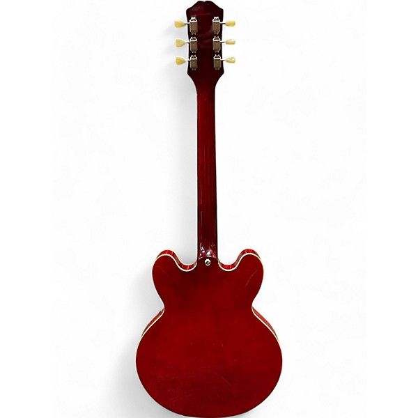 Used Epiphone ES335 Red Hollow Body Electric Guitar