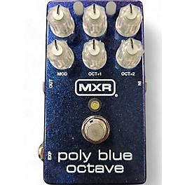 Used MXR Used MXR Poly blue octave Effect Pedal