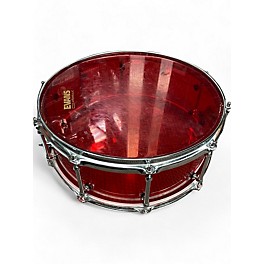 Used RCI Starlite Used RCI Starlite 14X5 14x5 Red Acrylic Trans Red Drum