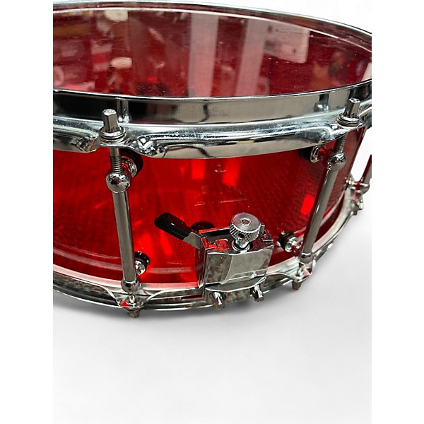 Used RCI Starlite Used RCI Starlite 14X5 14x5 Red Acrylic Trans Red Drum