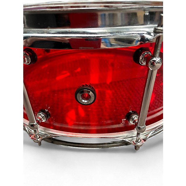 Used RCI Starlite Used RCI Starlite 14X5 14x5 Red Acrylic Trans Red Drum