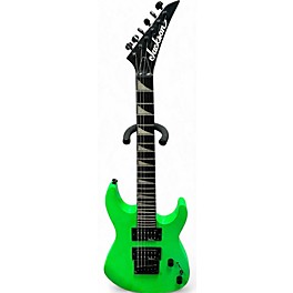 Used Jackson Used Jackson JS1X Minion Neon Green Solid Body Electric Guitar