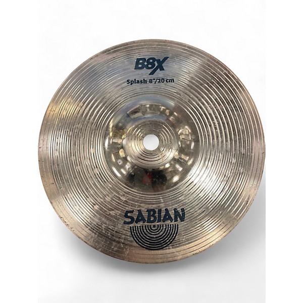 Used SABIAN 8in B8X SPLASH Cymbal