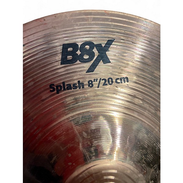 Used SABIAN 8in B8X SPLASH Cymbal