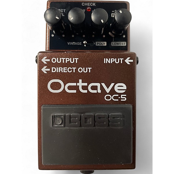 Used BOSS OC5 Effect Pedal