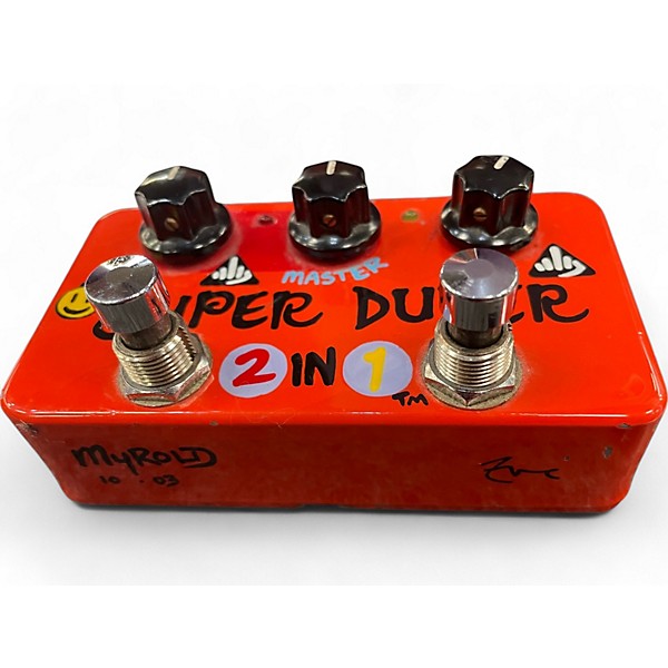 Used ZVEX Used ZVEX Vexter Super Duper 2 In 1 Overdrive Effect Pedal