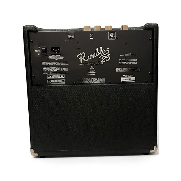 Used Fender Used Fender Rumble 25 25W 1x8 Bass Combo Amp