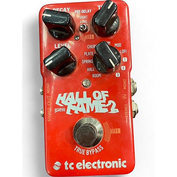 Used TC Electronic Hall Of Fame 2 Reverb Effect Pedal