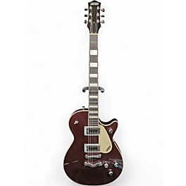 Used Gretsch Guitars Used Gretsch Guitars G5220 Electromatic Jet BT with V-Stoptail Dark Cherry Metallic Solid Body Electr...