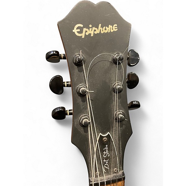 Used Epiphone Used Epiphone Dot Studio Natural Hollow Body Electric Guitar