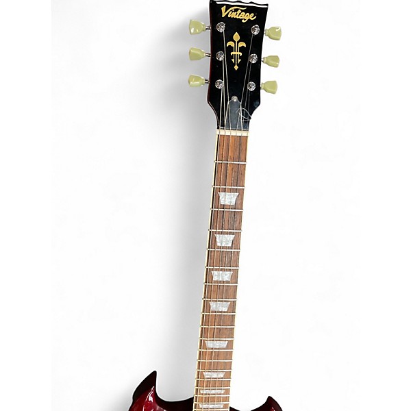 Used Vintage VS6V Wine Red Solid Body Electric Guitar