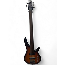 Used Ibanez SRF705 BROWN BURST Electric Bass Guitar