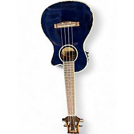 Used Mitchell Used Mitchell MU80XCE-QAB-BL Blue Ukulele